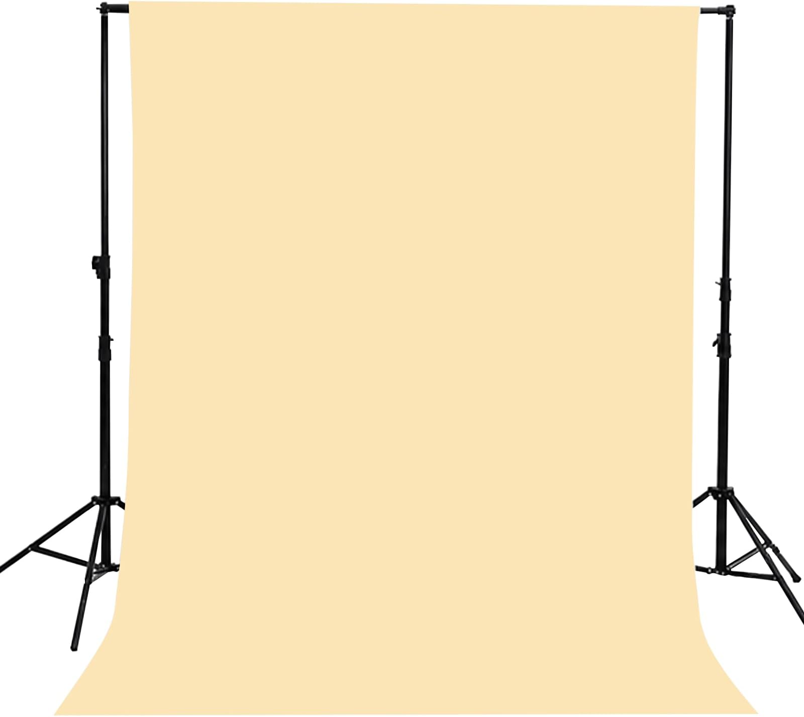 Kate 6ftx9ft Beige Photography Backdrop Solid Cream Photo Background for Portrait Photography,Seamless Pure Backdrop for Photo Booth Professional Photography Studio