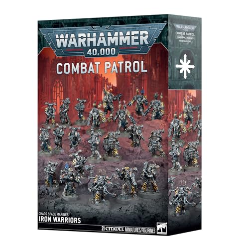 Games Workshop - Warhammer 40K - Chaos Space Marines - Iron Warriors Combat Patrol 2026