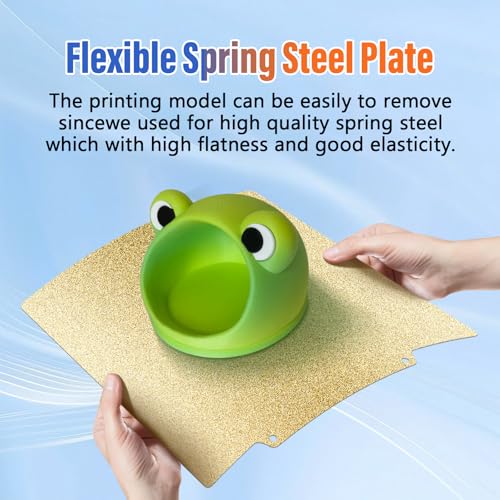 Image of Flexible Steel Printer Bed PEI Surface and Magnetic Bottom Sheet (310x310mm, Textured PEI+PET (Double Sided))