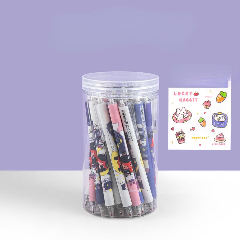Pack de 30 bolígrafos retráctiles con tinta negra miniatura 4