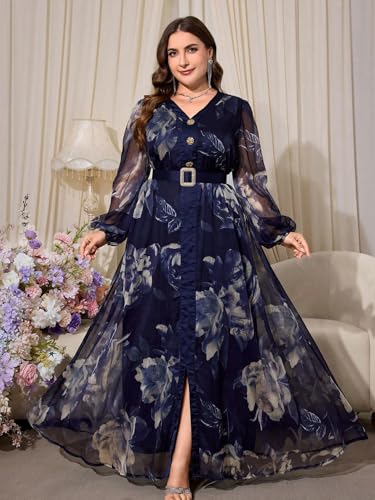Image of TOLEEN Women's Plus Size Sequin Dress Luxurious Style Formal Cocktail Evening Party Maxi Dresses