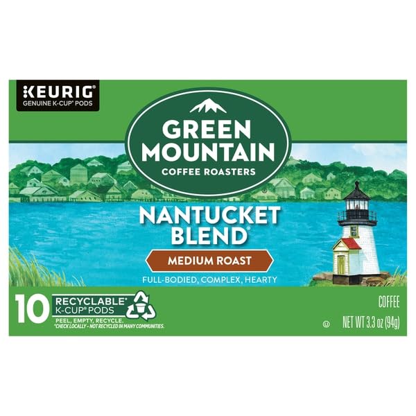 Image of Green Mountain Coffee, Coffee Nantucket Blend, K-Cup Pods, 10 Count