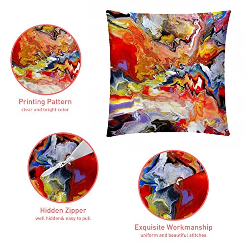 Housses de coussin lombaire design abstrait et doux - 5