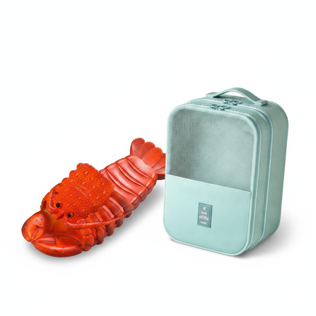 Pantoufles Mignonnes En Forme de Poisson pour Femmes, Hommes et Toute La Famille, Sandales D'été pour La Plage, avec Tige En PVC Rapide et Antidér