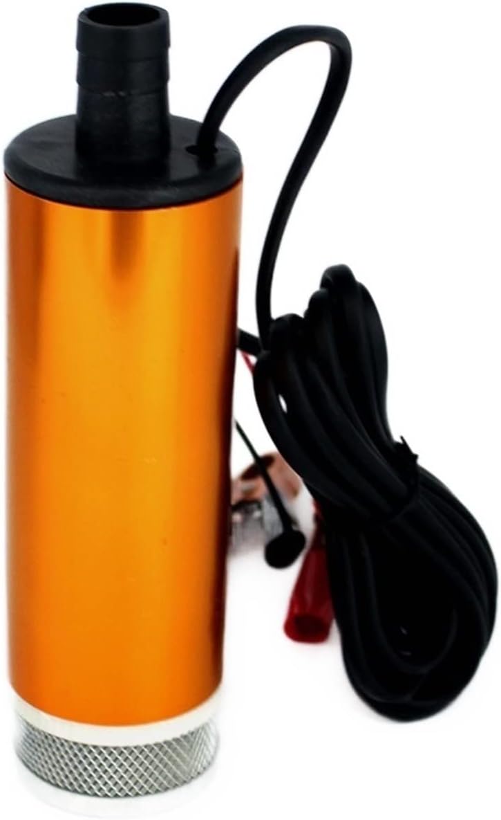 Electric Submersible Water Pump Portable Pump 24V 30L/min Aluminum Alloy Submersible Electric Bilge Pump With Switch(12V)