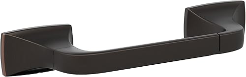 Vista 210 de Amerock BH36012BBZ - Toallero dorado champán Accesorio de baño Highland Ridge 7-7/16 pulgadas (7.441 in) de longitud Toallero de mano