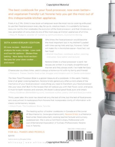 The New Food Processor Bible: 30Th Anniversary Edition (Bible (Whitecap)) #TOP1