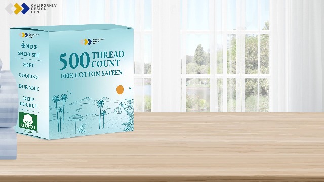 Amazon.com: California Design Den Full Size Sheet Set - 100