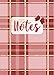 Notes: 5X7 Lined Notebook  Jolly (Fits B6 Travelers Notebook)