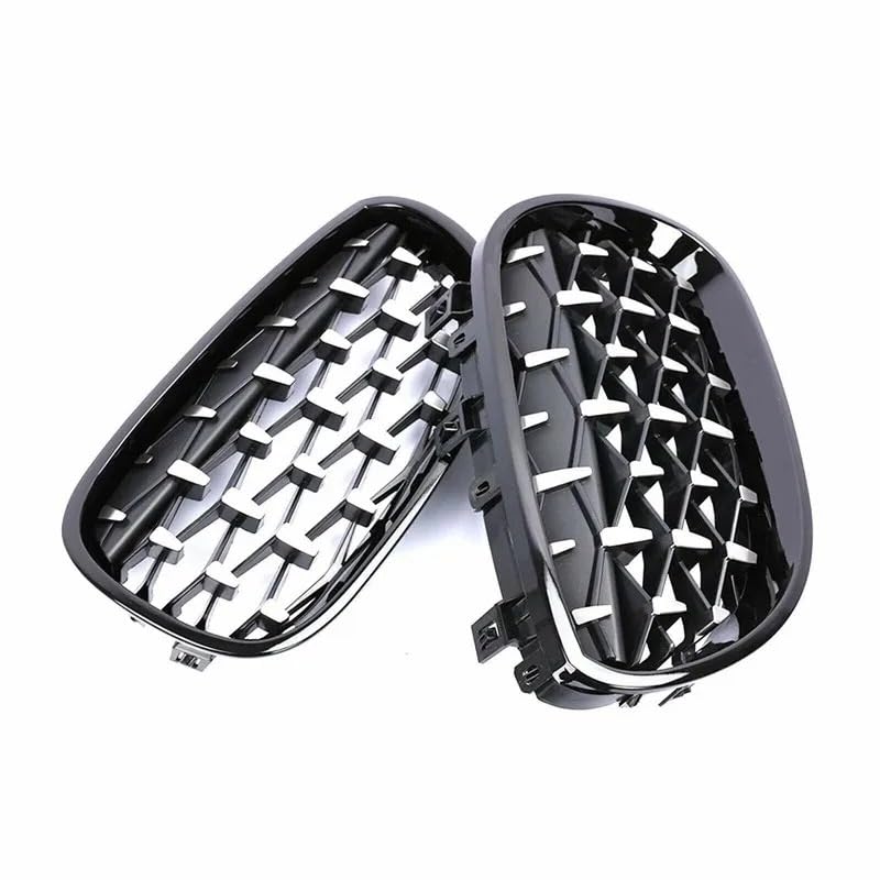 Calandre Black Diamond pour BMW E60 E61 points argentés style M5