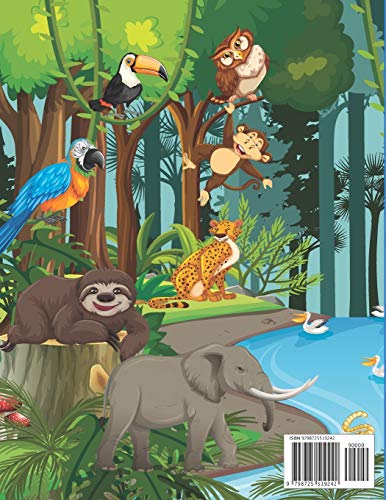 Animals Coloring Book: Animals Coloring Book Coloring Books for Kids Awesome Animals Cute Animal Col