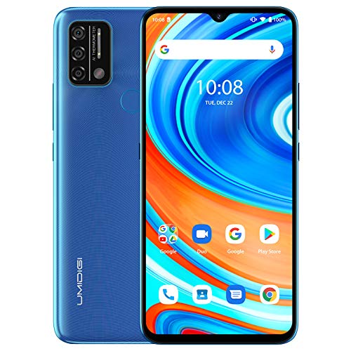 UMIDIGI A9 Cell Phone, 64GB Fully Unlocked Smartphone, 5150mAh Battery Android Phone with 6.53' HD+ Full Screen and 13MP AI Triple Camera.