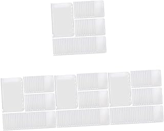 200 Peças Saco De Buggy Com Zíper Saco De Malha Com Zíper Fichário Para Notebook Transparente Bolsa Com Zíper Saco De Recibo Organizador Pasta Pastas Grossas Sacos Com Zíper Sacos Ciieeo