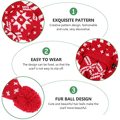Disfraz Navidad para Perro con Sombrero y Bufanda miniatura 3