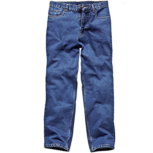 Dickies Wd1693 Dickies Stonewashed Work Jeans Blue 34 S