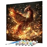 Photo Gallery fenice dipingere con i numeri adulti animale paint by numbers 50x70cm, diy kit hobby creativi adulti quadri da dipingere numerati con colori acrilici e pennelli per decora la casa regalo (model-1163) Photo Gallery fenice dipingere con i numeri adulti animale paint by numbers 50x70cm, diy kit hobby creativi adulti quadri da dipingere numerati con colori acrilici e pennelli per decora la casa regalo (model-1163)