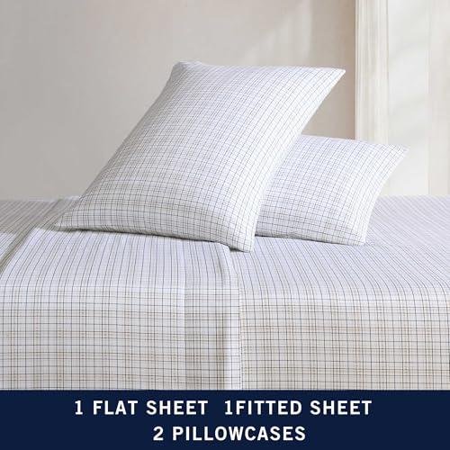 Parure de lit en percale de coton Nautica d'intérieur de luxe