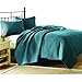 Hampton Hill Velvet Touch Coverlet Set Peacock King