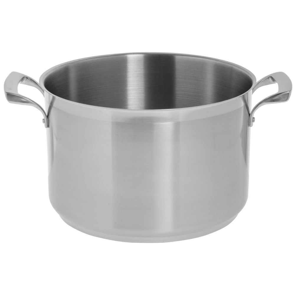 Browne Thermalloy 11 qt Stainless Steel Sauce Pot - 12 1/5"Dia x 8 7/10"H by BROWNE FOODSERVICE – 11 Quarts, Stainless Steel, Silver, Model 65506241883