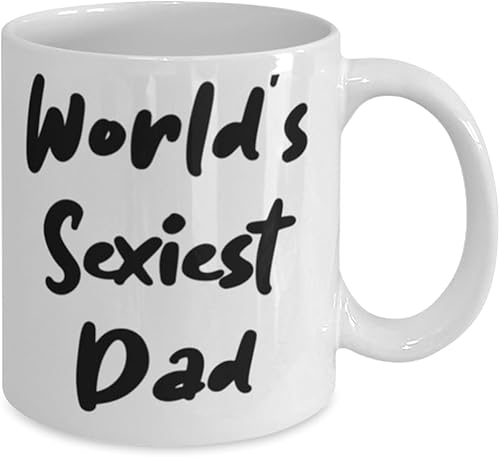 Miniatura 2 de Regalos inapropiados para padre, padre más sexy del mundo, taza de 11 oz y 15 onzas de hijo, taza para papá, tazas divertidas, regalo para los