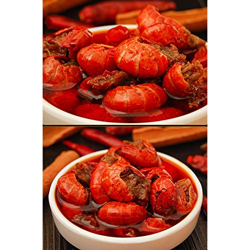 3.5oz Canned Lobster Tails, 麻辣虾尾, Spicy Seafood Snacks, Open ready to eat / Microwave heating, Suitable for Asian stir-fry (1)