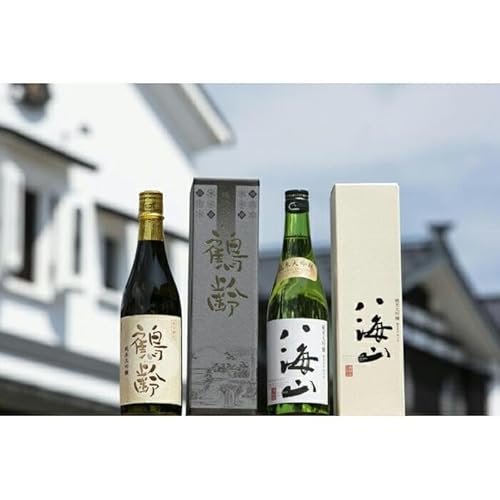 越後の名酒「鶴齢」「八海山」純米大吟醸飲み比べセット(各720ml)