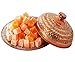 Cerez Pazari Turkish Delight with Orange Flavor 14 Oz Gourmet Medium Size Snacks Gift Box | No Nuts Sweet Luxury Traditional Confectionery Vegan Soft Candy Dessert Glucose Free Lokum (Loukoumi) Approx.40 Pcs