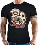 ✅ Original GASOLINE BANDIT Design auf heavyweight T-Shirt 185 Gramm/qm