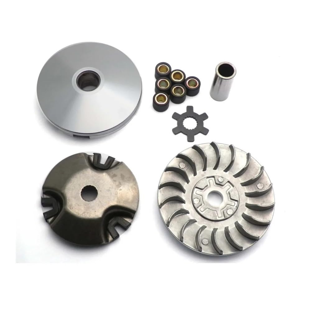 Piezas de reparación Ventilador de Rodillos del variador 1E40QMB de 50 CC, Compatible con Piezas de Motor de Motocicleta y Scooter de 50 18 mm