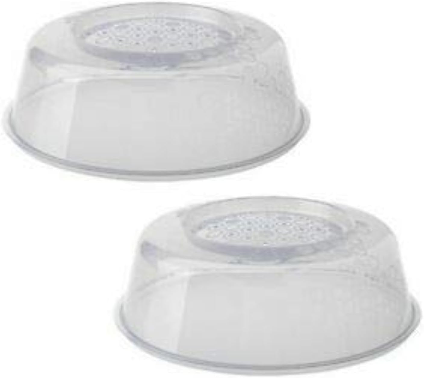 Ikea Set of 2 Microwave Splatter Cover, Grey