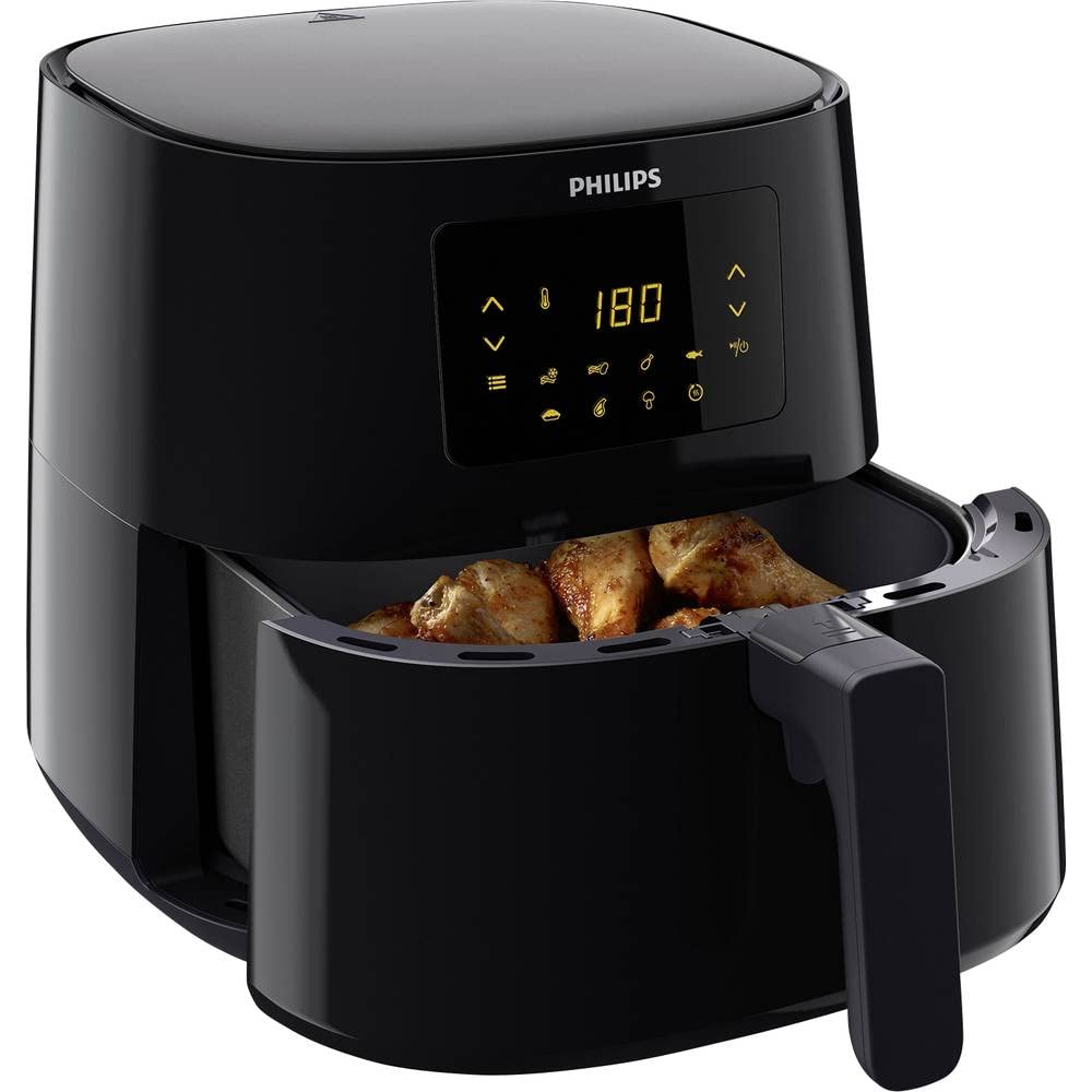 Philips Freidora multicocina Airfryer 1,2 kg, color negro