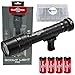SureFire Scoutlight Pro Tactical Light High Output 1000 Lumen LED 640U Bundle with 4 Extra CR123A Batteries and a Lightjunction Battery Case