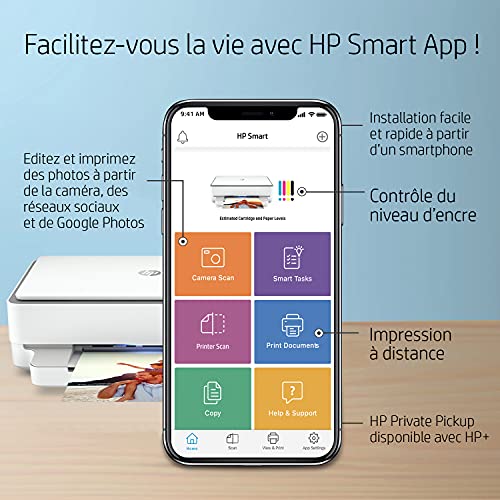Connectivité HP Envy 6055