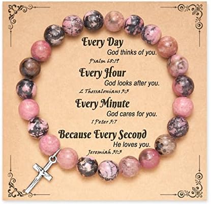 Dabem Christian Gifts for Women, Cross Bracelet for Women, Religious Gifts for Women