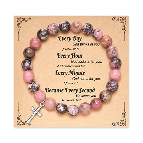 Dabem Christian Gifts For Women, Cross Bracelet For Women, Religious Gifts For Women #TOP23