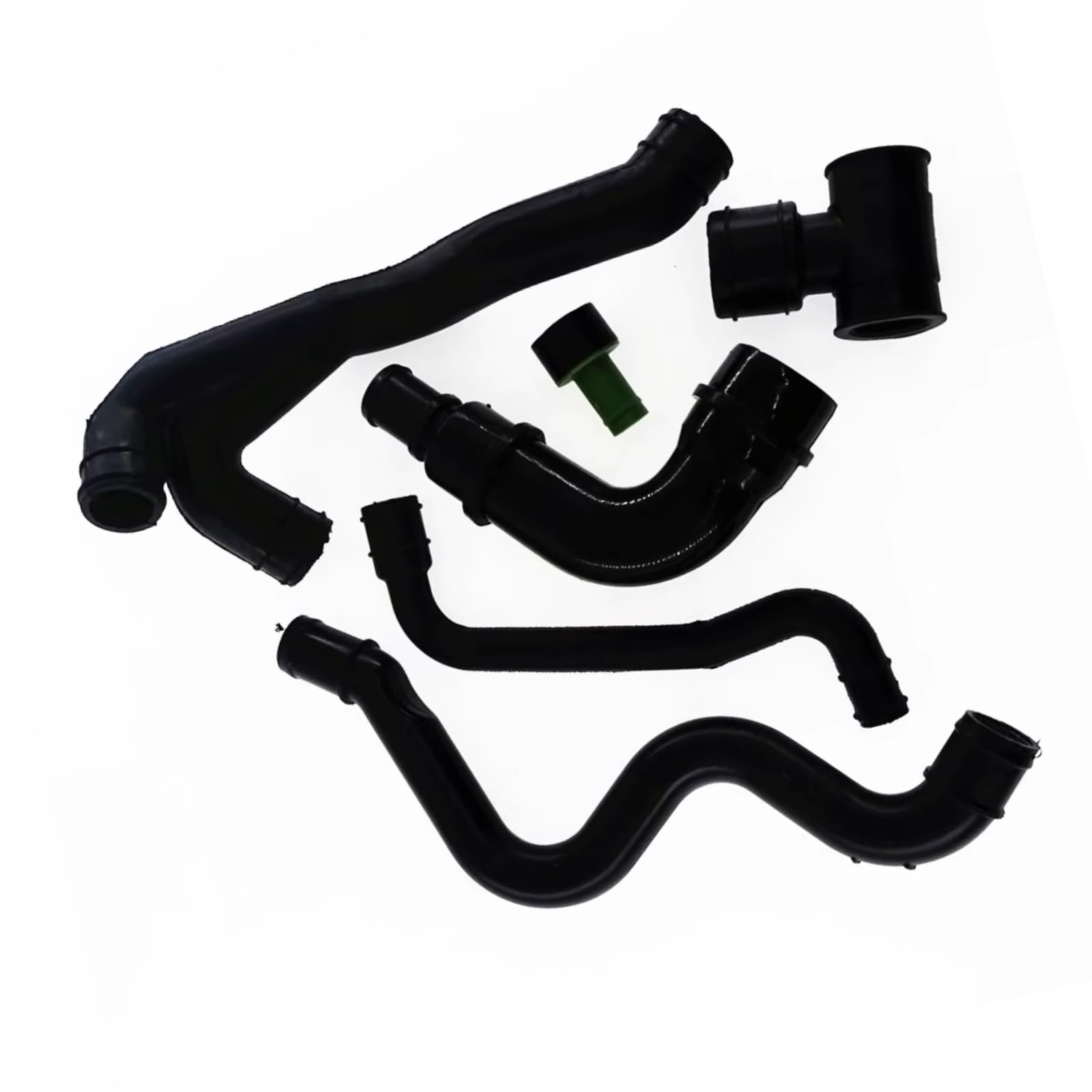 Xzsdeyi One Color Crankcase Purge Hose Compatible With Vw For Beetle 1999-2010 For Passat 2001-2005 Auto Engine Crankcase Breather Hose Kit 06A103213af 06A103221ah