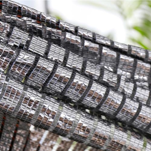 Filet d'ombrage durable Aluminet protégeant à 75% contre la chaleur du soleil