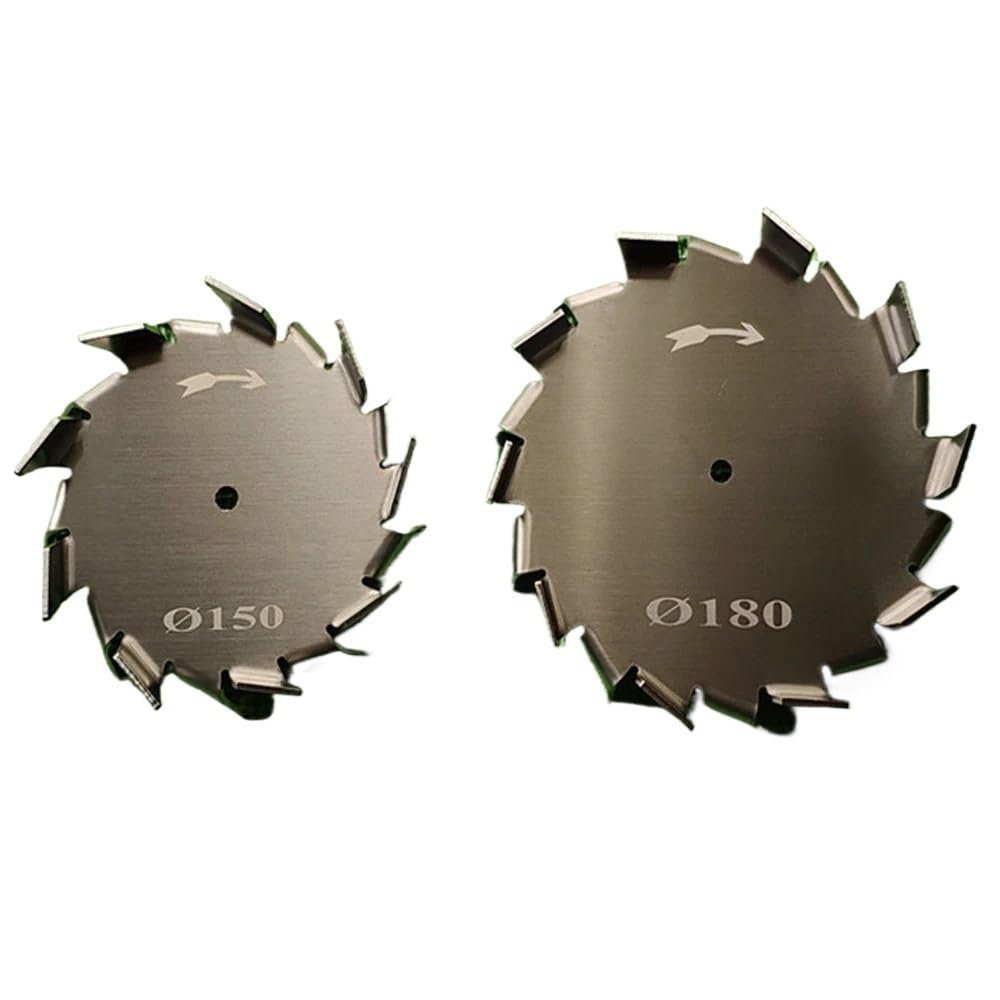 Disco de dispersión agitador de acero inoxidable de laboratorio, diámetro de 3 cm a 18 cm, placa redonda, cuchilla agitadora de hélice de dispersión.(150mm)