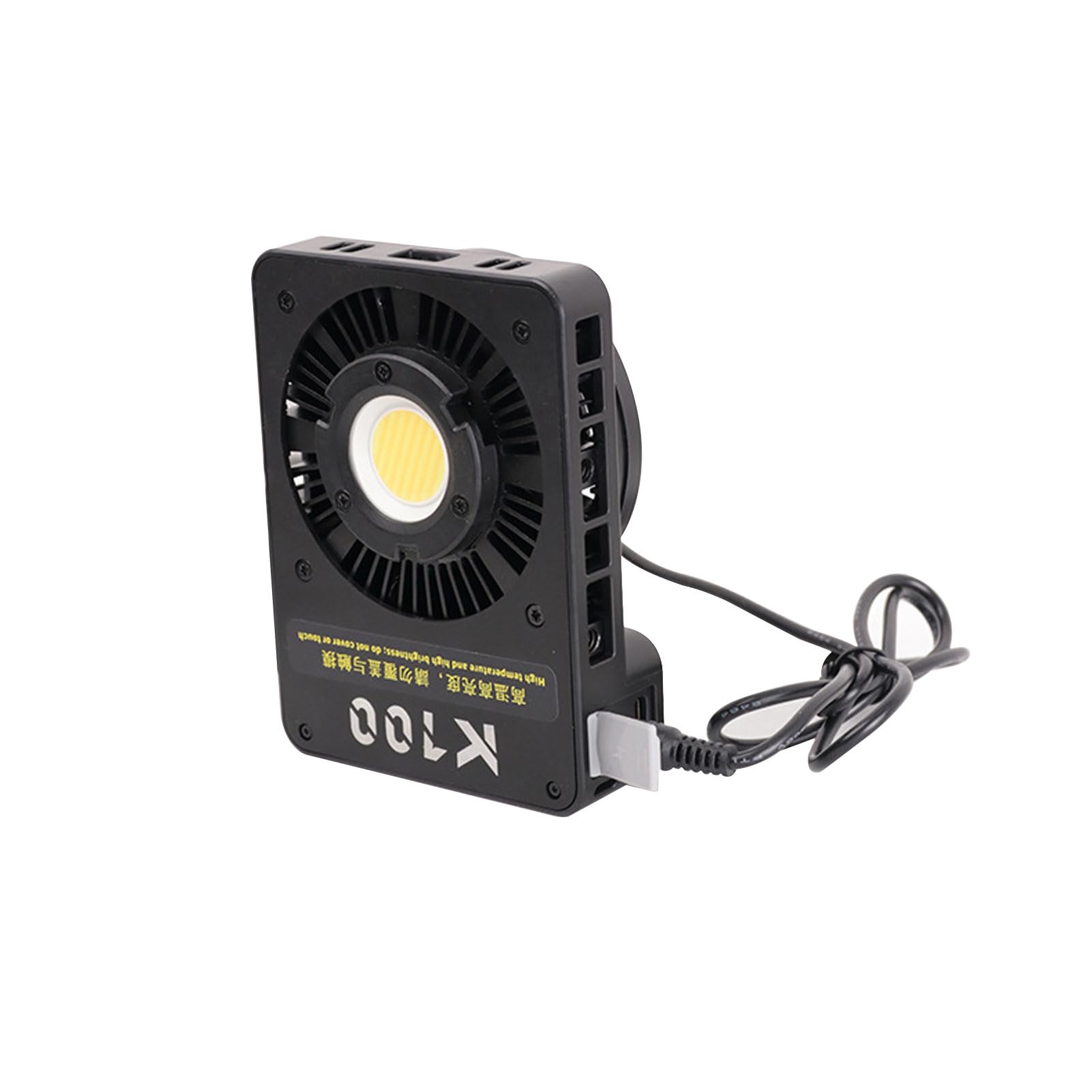 Fockety Luce Video LED da 100 W, luminosità 40000 Lux CRI95 TLCI97 Illuminazione per Fotocamera Bicolore, Luce Fotografica da Studio con 9 modalità Scena e Ricarica Rapida PD per Prodotti Ritratti