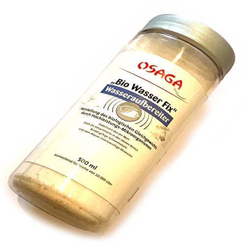 'OSAGA "BIO Agua Fix de purificador de agua 500 ml para 10.000L Estanque agua para estanque & Estanque mineralieren, entgiften & estabilizar