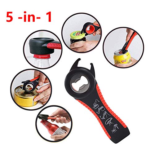 2Pcs Multi Grip Opener, Flesopener, Potopener, Allesopener, Multifunctionele Opener, Bieropener, Zak opener, Pot opener… - Afbeelding 6
