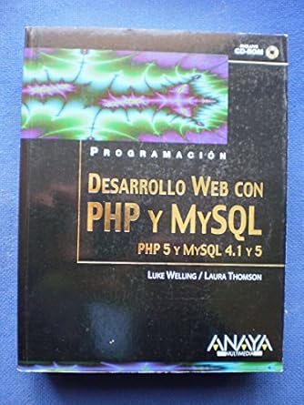 Desarrollo web con PHP y MYSQL / Web Development with PHP and MYSQL ...