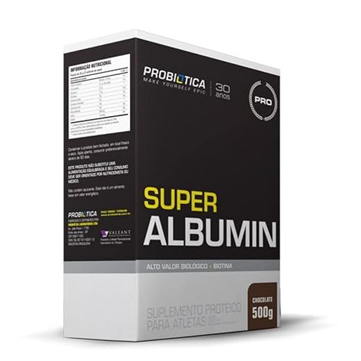 Super Albumin (500g) - Sabor Chocolate, Probiótica