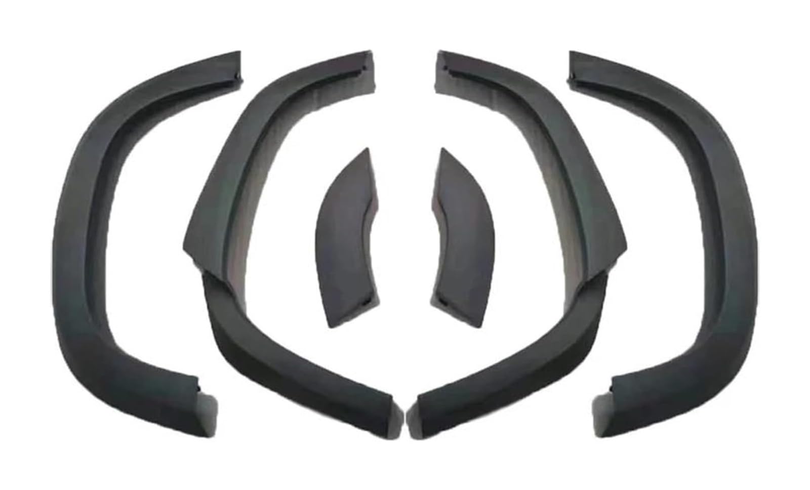 Protector de cejas para rueda Land Rover Defender 110: kit ABS antirrayas acabado tipo B 5