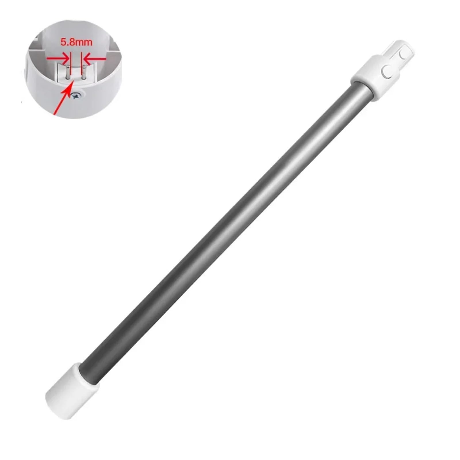 Tubo di prolunga for tubo in alluminio for aspirapolvere wireless/asta telescopica, compatibile con Xiaomi, aspirapolvere 1C G9/G10