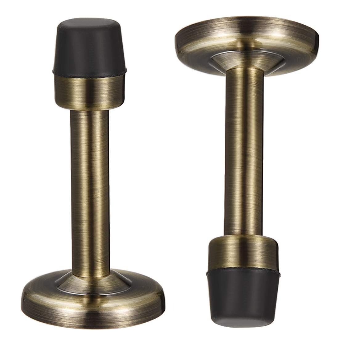 TA-VIGOR 2pcs 78mm Height Door Stopper Wall Mounted with Screws