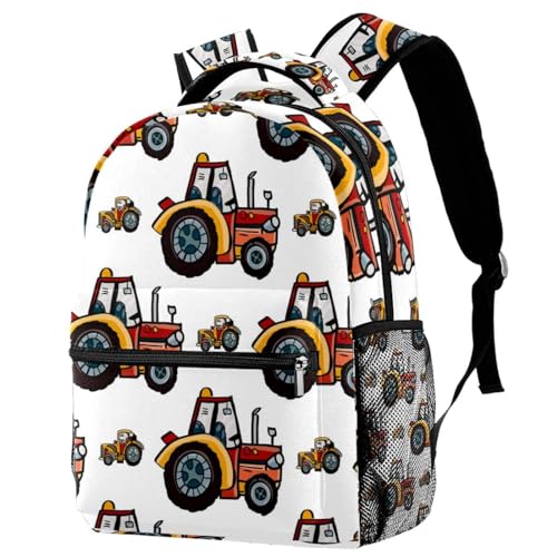 Sac à dos tracteur multicolore parfait pour les sorties de loisirs