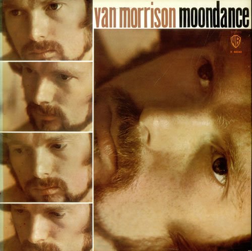 Van Morrison Moondance - 80s UK vinyl LP K46040