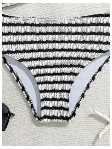Image of RoseSeek Girl's 2 Piece Padded Bathing Suit Wireless Starfish Swimsuit Spaghetti Strap Vacation Beachwear Set