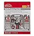 Apollo Tools 79 Piece Multi-Purpose SAE and Metric Tool Set with Sockets for the Garage, Home or on the Road. Includes Essential Tools for Vehicle Maintenance and Repairs - Red- DT9411